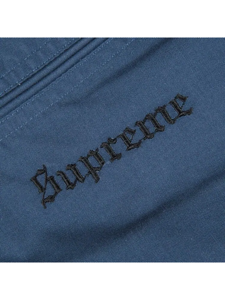 Куртка Supreme x Thrasher Poplin Crew Jacket 'Navy' — изображение 3 из 3, синий