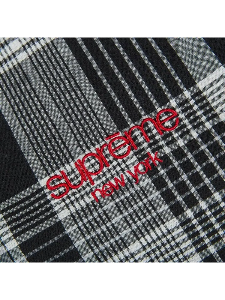 Куртка Supreme Madras Track Jacket 'Black' — изображение 2 из 2, черный