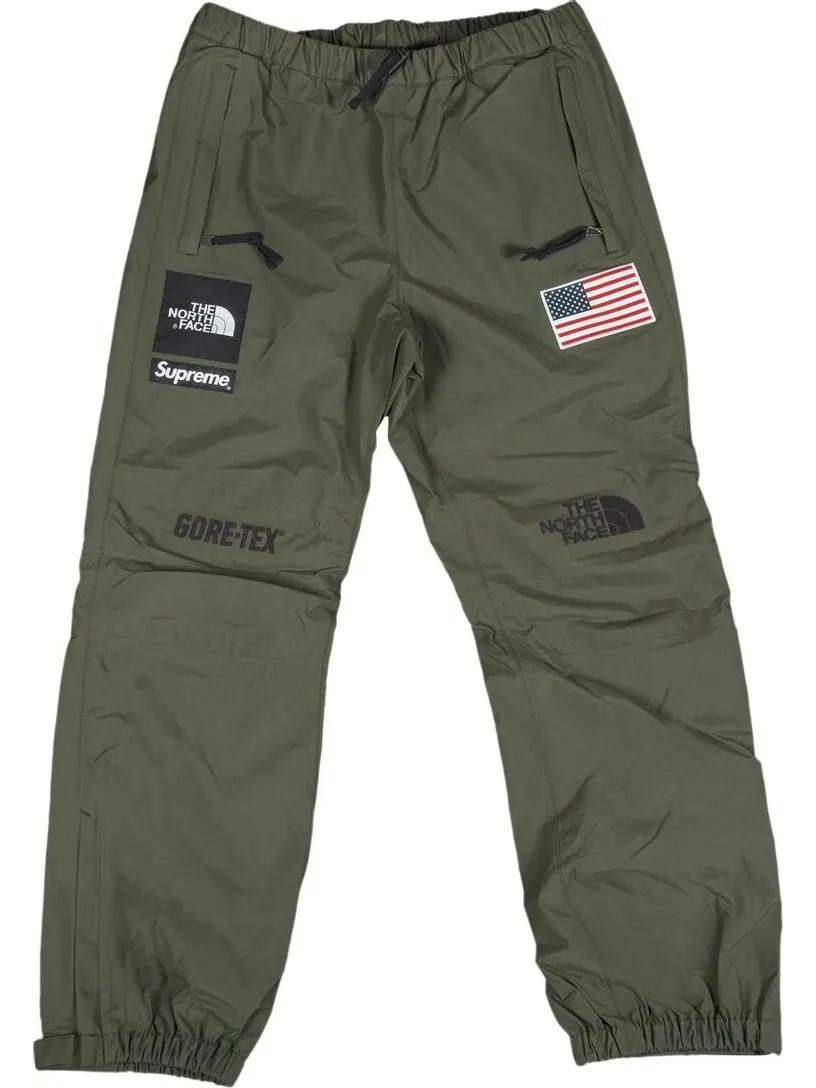 Брюки Supreme x The North Face Trans Antarctica Expedition Pant 'Olive' — изображение 1 из 3, зеленый