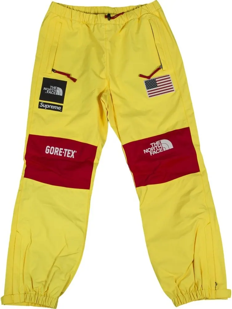 Брюки Supreme x The North Face Trans Antarctica Expedition Pant 'Yellow' — изображение 1 из 3, желтый