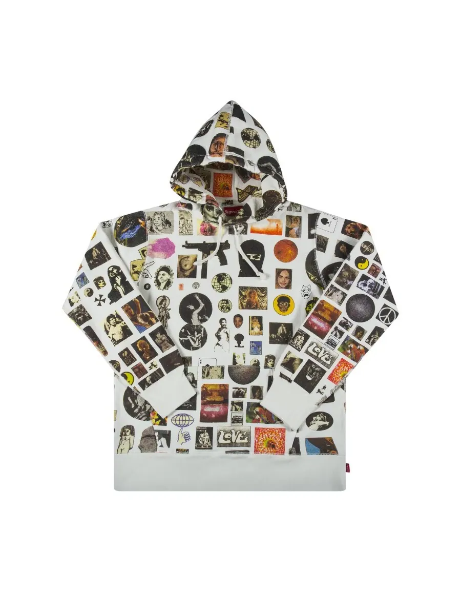 Худи Supreme Logo Hooded — изображение 1 из 1, белый