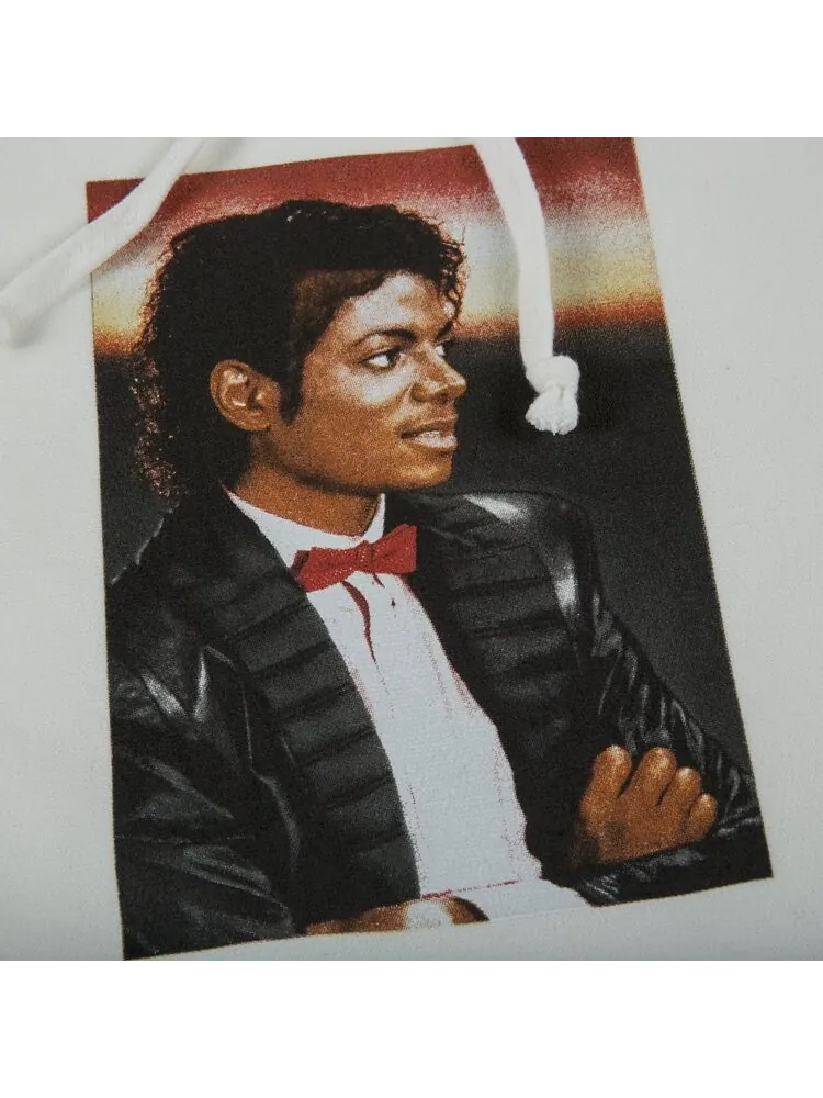 Толстовка Supreme Michael Jackson Hooded Sweatshirt 'White' — изображение 2 из 2, белый