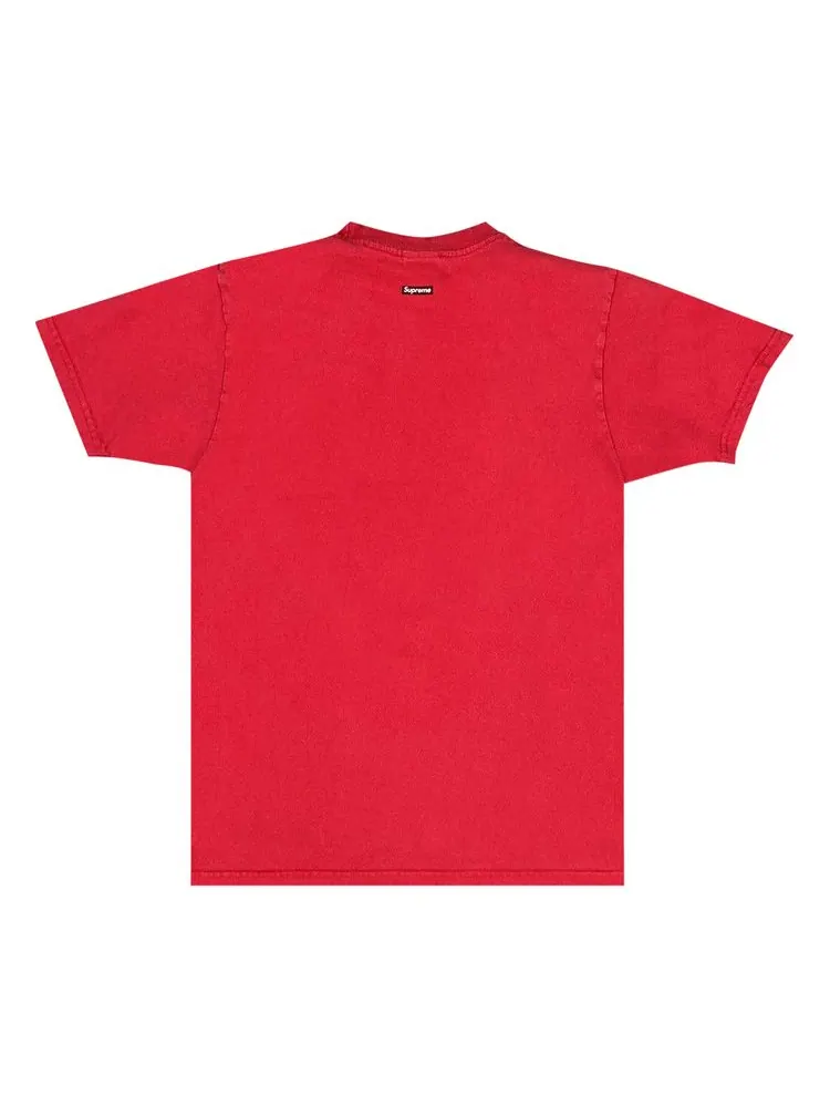 Футболка Supreme Michael Jackson Portrait Tee Red — изображение 2 из 2, красный