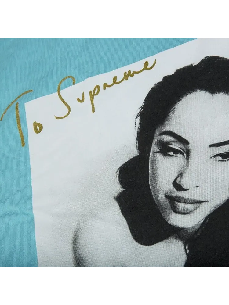Футболка Supreme Sade T-Shirt 'Aqua' — изображение 2 из 2, синий