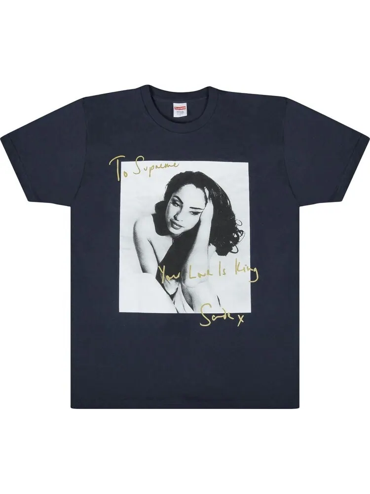 Футболка Supreme Sade T-Shirt 'Navy' — изображение 1 из 2, синий