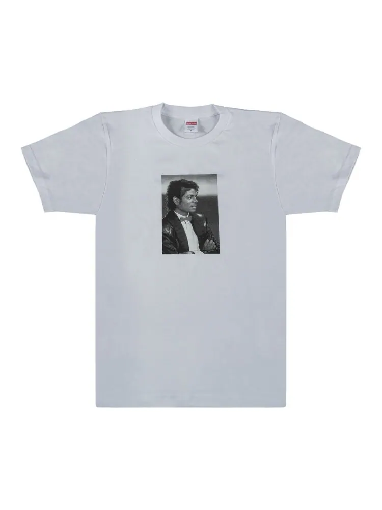 Футболка Supreme Michael Jackson T-Shirt 'White' — изображение 1 из 3, белый