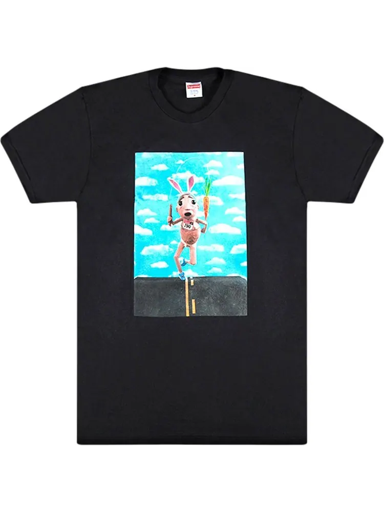 Футболка Supreme Mike Hill Runner T-Shirt 'Black' — изображение 1 из 3, черный