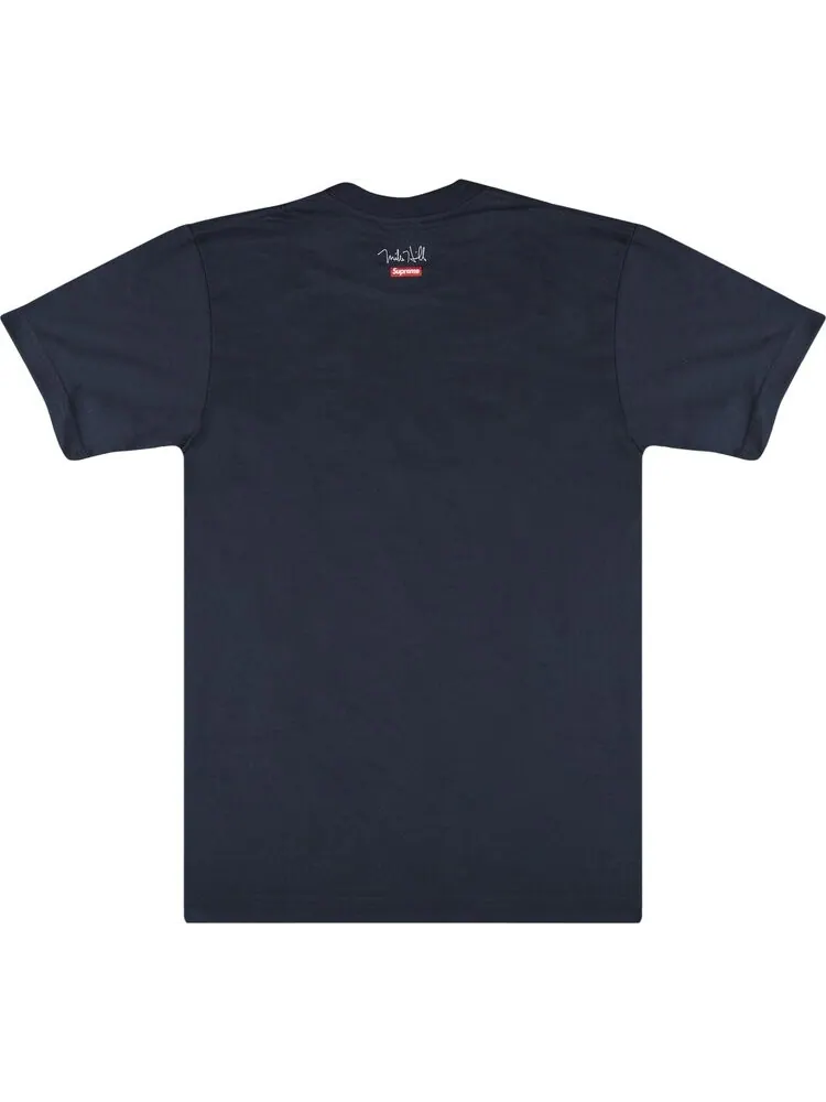 Футболка Supreme Mike Hill Runner T-Shirt 'Navy' — изображение 2 из 3, синий