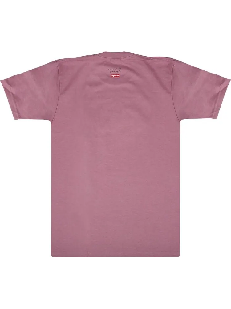 Футболка Supreme Mike Hill Runner T-Shirt 'Rose' — изображение 2 из 3, розовый