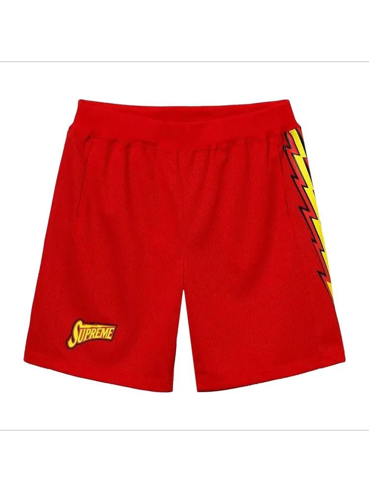 Шорты Supreme Bolt Shorts — изображение 1 из 3, красный