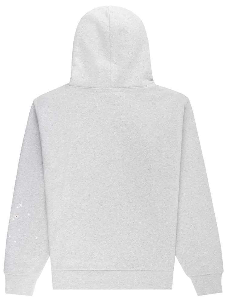 Худи Sp5der Souvenir Hoodie 'Heather Grey' — изображение 2 из 2, серый