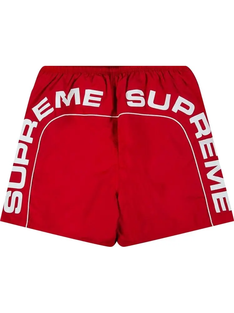 Шорты Supreme Arc Logo Water Short 'Red' — изображение 2 из 2, красный
