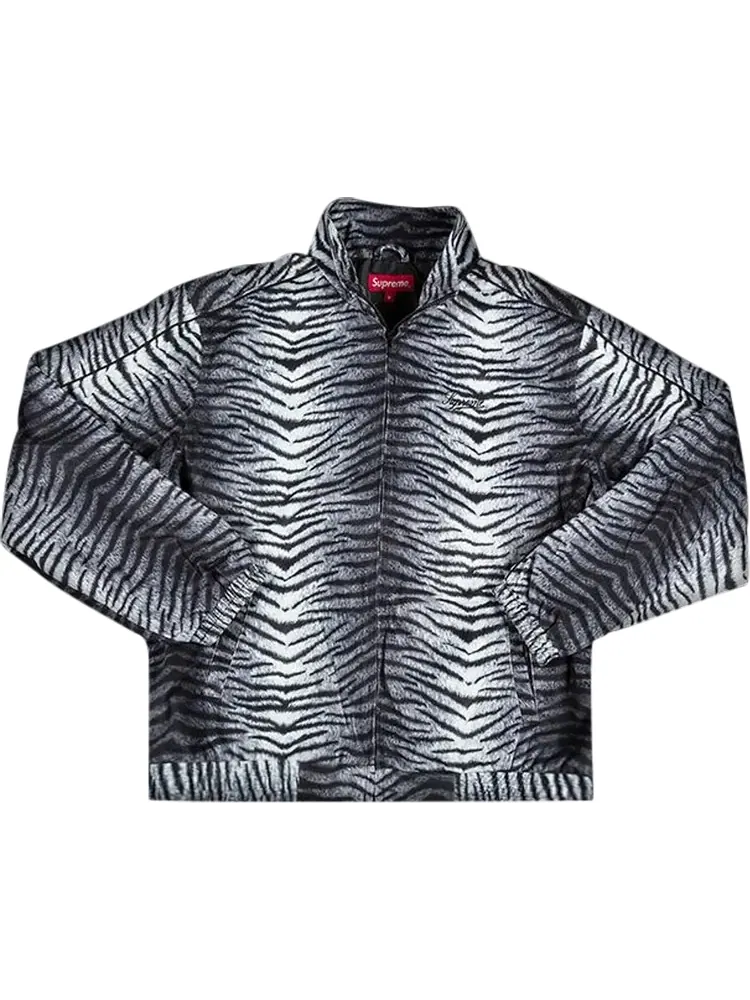 Куртка Supreme Tiger Stripe Track Jacket 'White' — изображение 1 из 1, белый