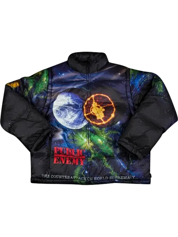 Куртка Supreme x Undercover x Public Enemy Puffy — изображение 1 из 1, мульти
