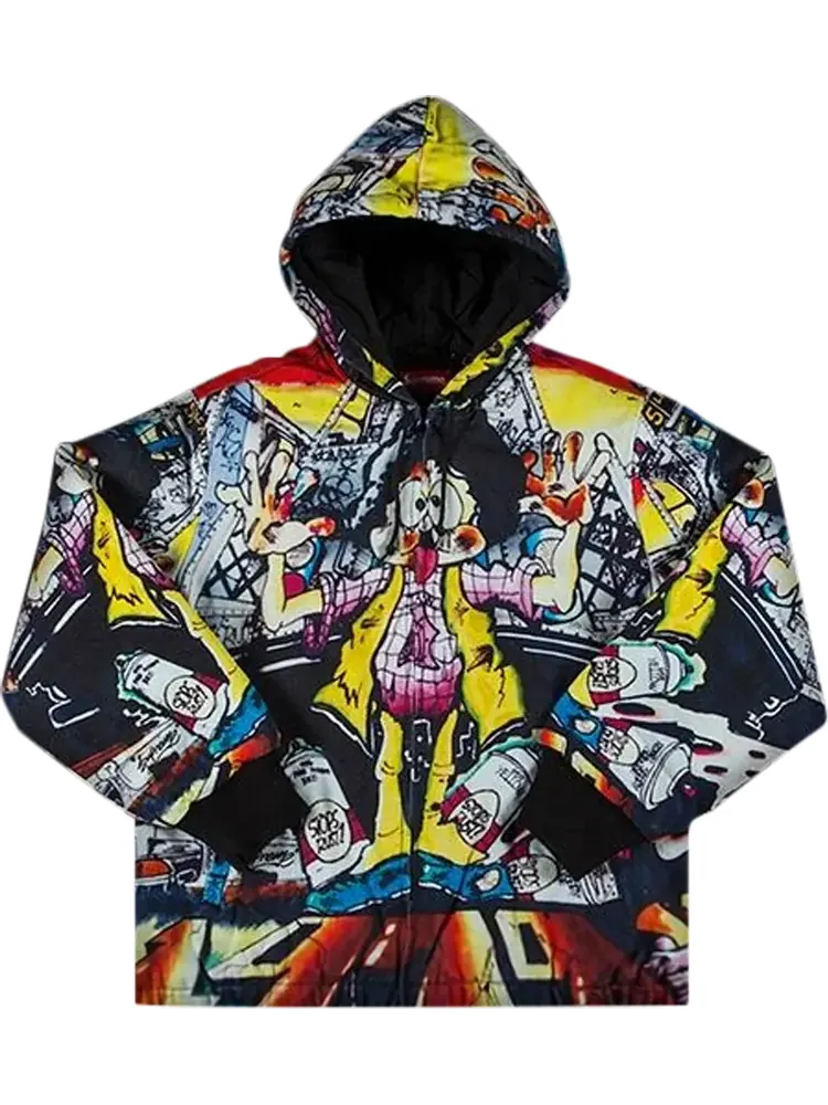 Куртка Supreme The Yard Hooded Work Jacket 'Multi' — изображение 1 из 1, мульти