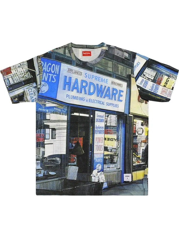 Футболка Supreme Hardware Short-Sleeve Top 'Multicolor' — изображение 1 из 1, мульти