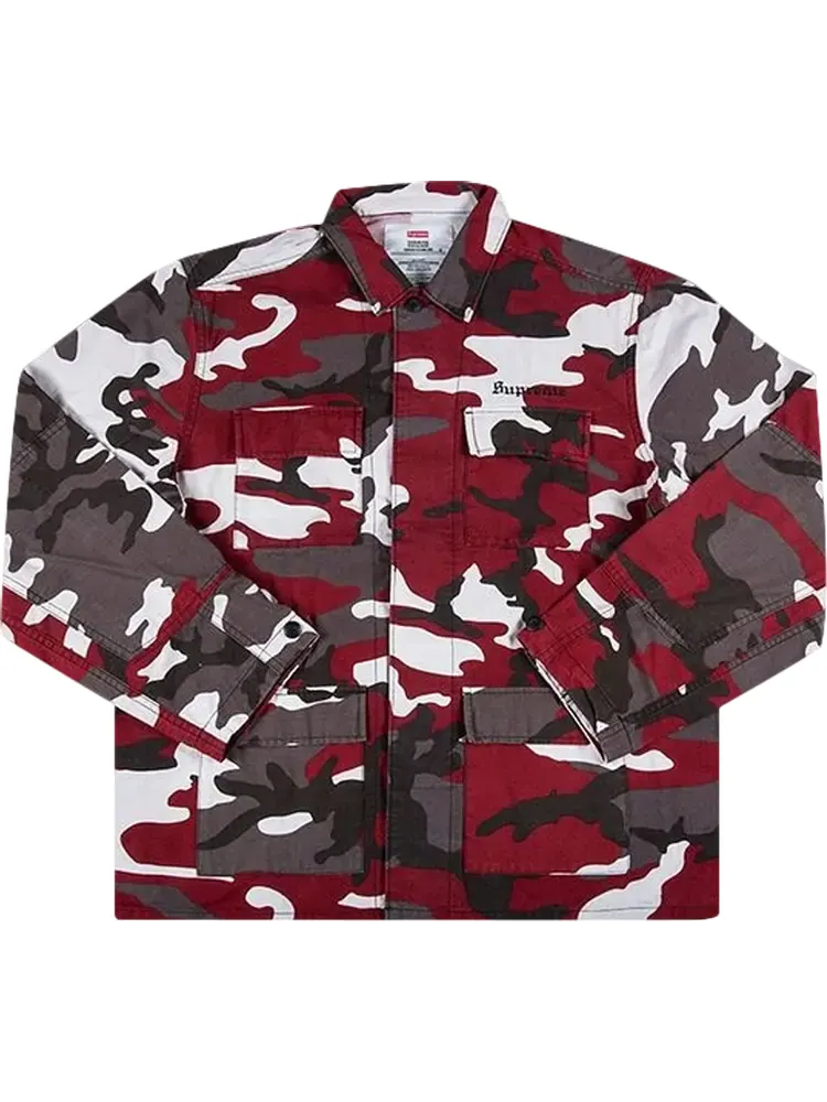 Рубашка Supreme x Hellraiser BDU Shirt 'Camo' — изображение 1 из 1, мульти