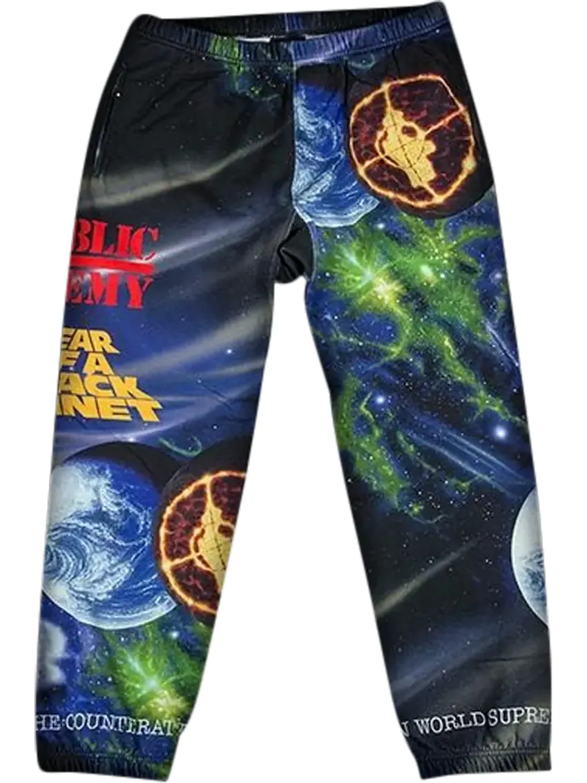 Спортивные брюки Supreme x Undercover x Public Enemy Sweatpant 'Multi' — изображение 1 из 1, мульти