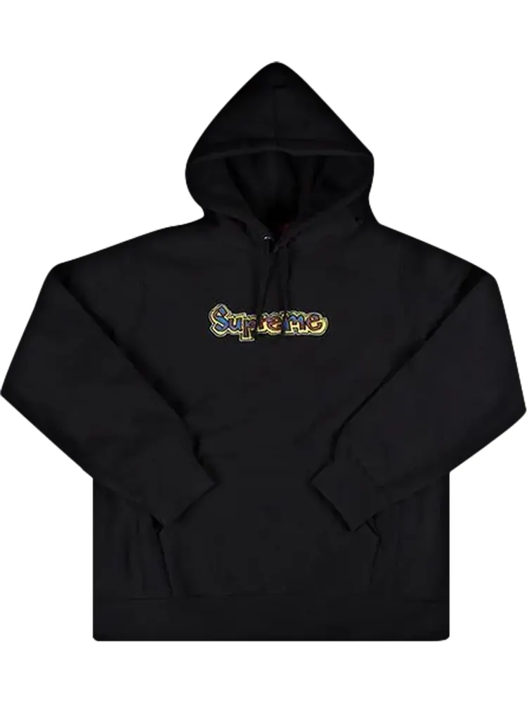 Толстовка Supreme Gonz Logo Hooded Sweatshirt 'Black' — изображение 1 из 1, черный