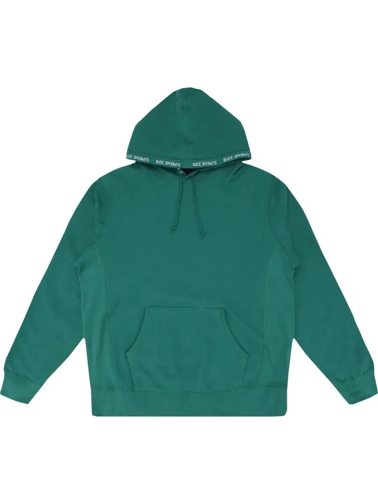 Толстовка Supreme Channel Hooded Sweatshirt 'Light Pine' — изображение 1 из 1, зеленый