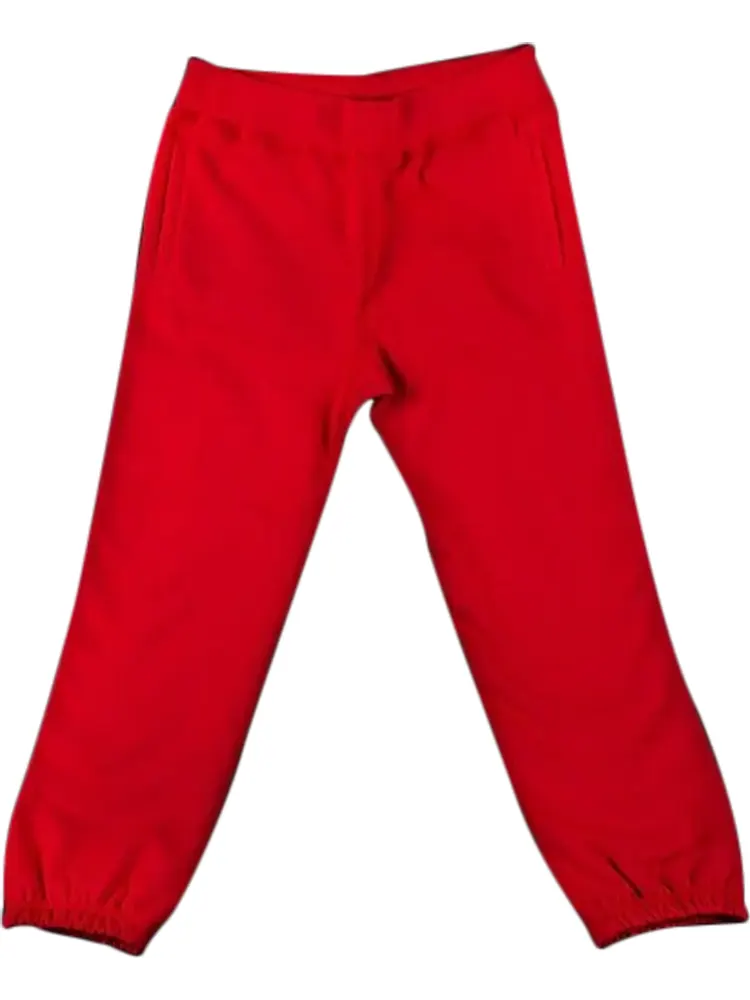 Спортивные брюки Supreme Corner Label Sweatpant 'Red' — изображение 1 из 1, красный