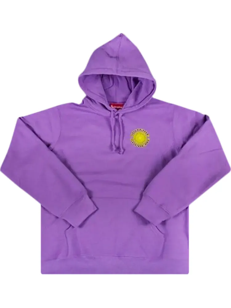 Толстовка Supreme x Spitfire Hooded Sweatshirt 'Purple' — изображение 1 из 1, фиолетовый