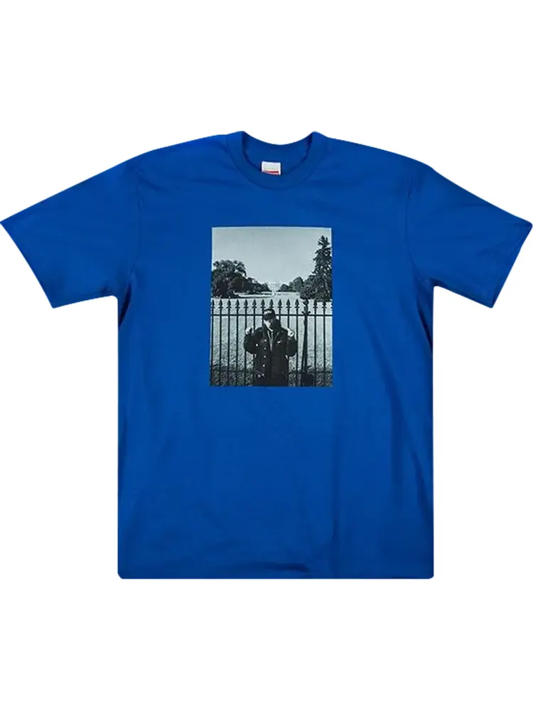 Футболка Supreme x Undercover x Public Enemy Whitehouse T-Shirt 'Royal Blue' — изображение 1 из 1, синий