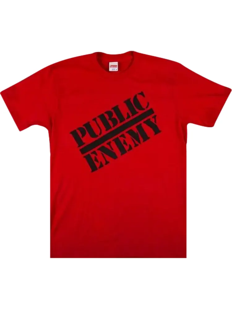 Футболка Supreme x Undercover x Public Enemy Blow Your Mind T-Shirt 'Red' — изображение 1 из 1, красный