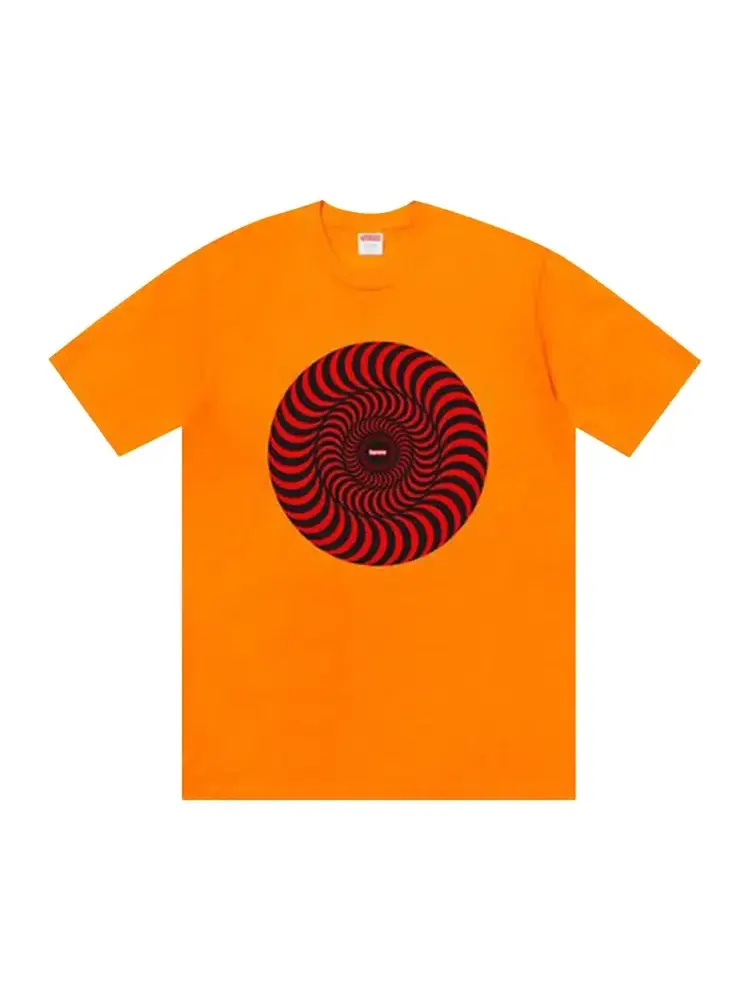 Футболка Supreme x Spitfire Classic Swirl — изображение 1 из 1, оранжевый
