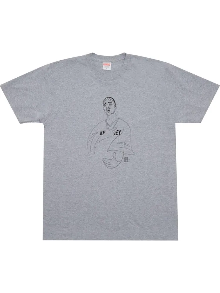 Футболка Supreme Prodigy Tee 'Heather Grey' — изображение 1 из 1, серый