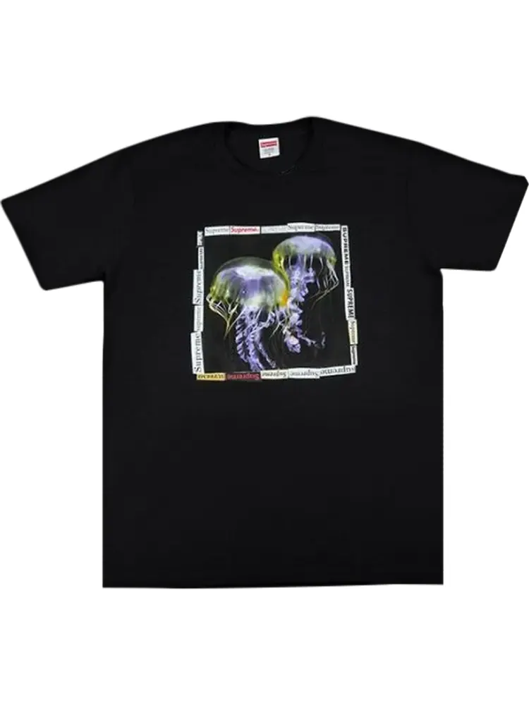 Футболка Supreme Jellyfish T-Shirt 'Black' — изображение 1 из 1, черный