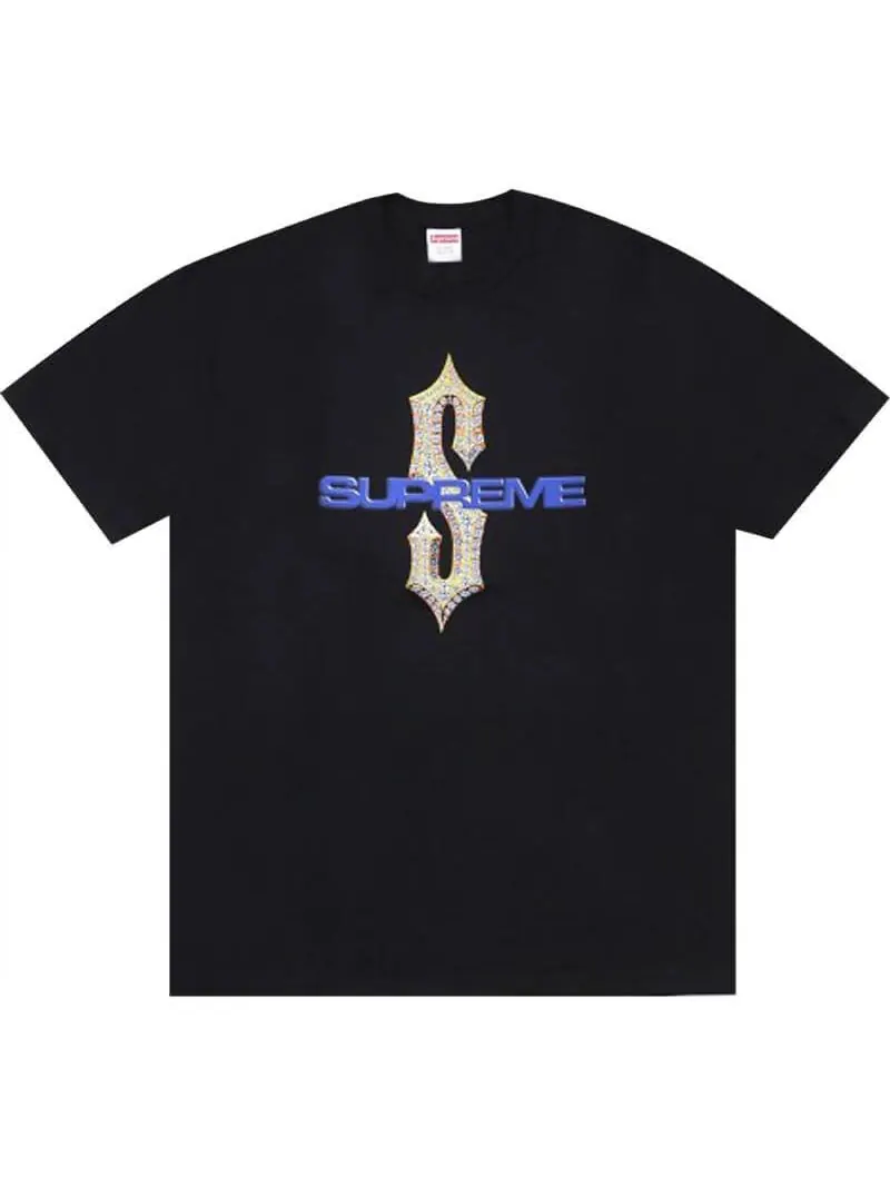 Футболка Supreme Diamonds — изображение 1 из 1, черный