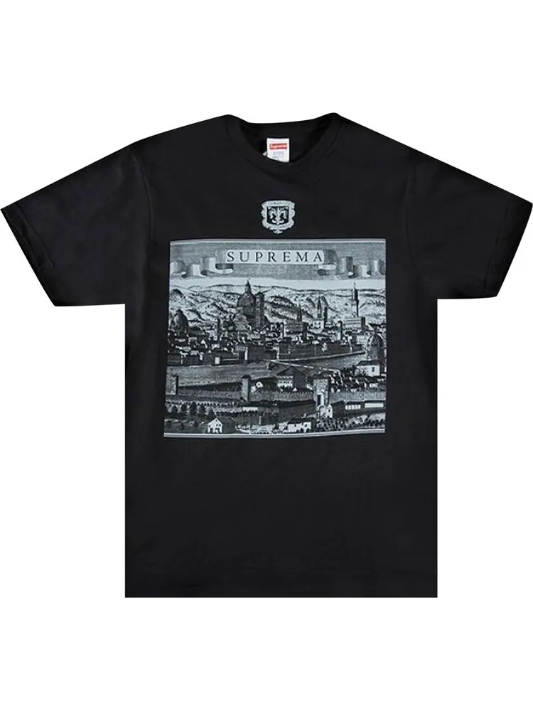 Футболка Supreme Fiorenza Tee 'Black' — изображение 1 из 1, черный