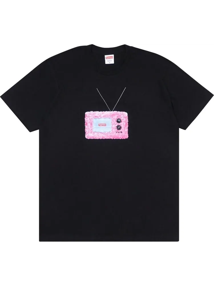Футболка Supreme TV Tee 'Black' — изображение 1 из 1, черный
