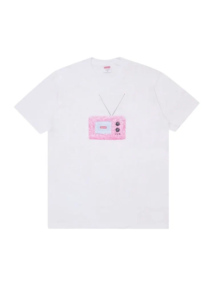 Футболка Supreme TV Tee 'White' — изображение 1 из 1, белый