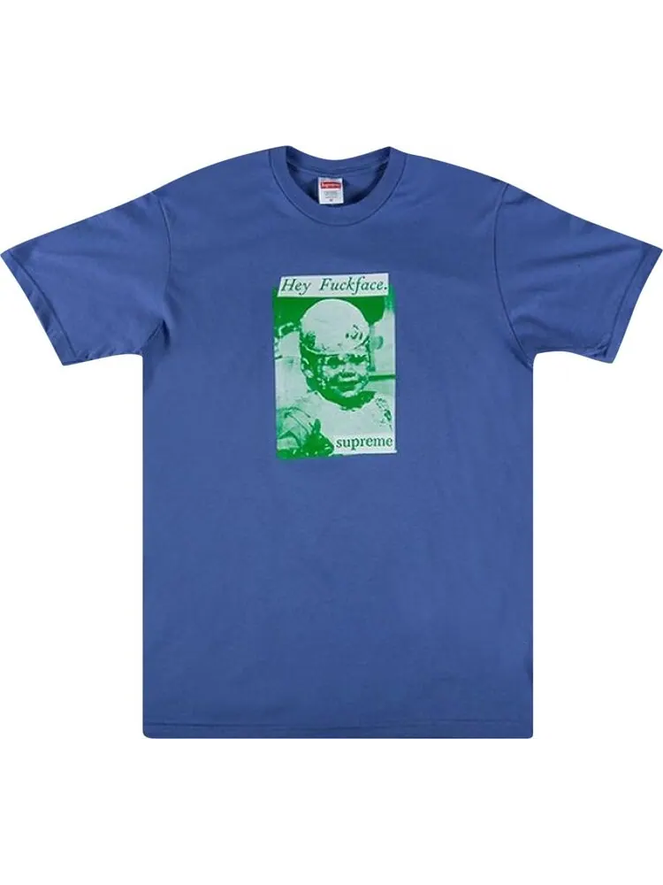 Футболка Supreme f*ck Face Tee 'Light Purple' — изображение 1 из 1, фиолетовый