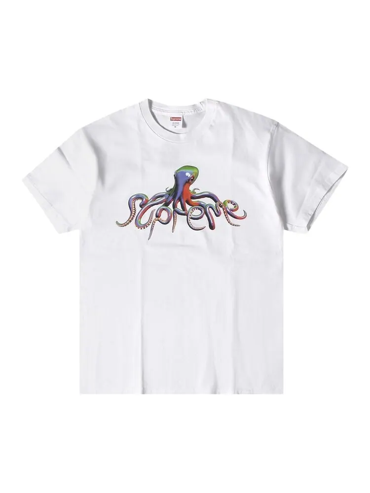 Футболка Supreme Tentacles Tee 'White' — изображение 1 из 1, белый