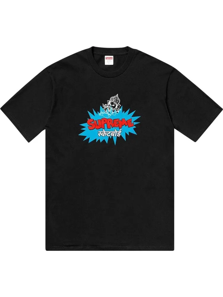 Футболка Supreme Ganesha Tee 'Black' — изображение 1 из 1, черный