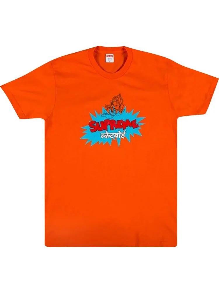 Футболка Supreme Ganesha Tee 'Orange' — изображение 1 из 1, оранжевый