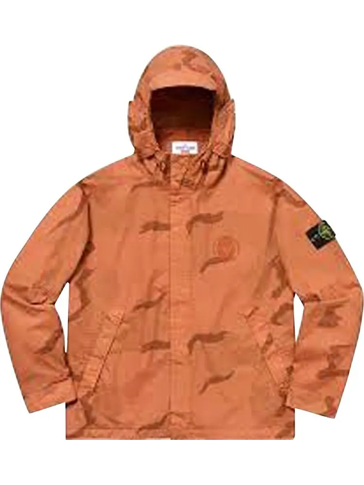 Куртка Supreme x Stone Island Riot Mask Camo — изображение 1 из 1, оранжевый