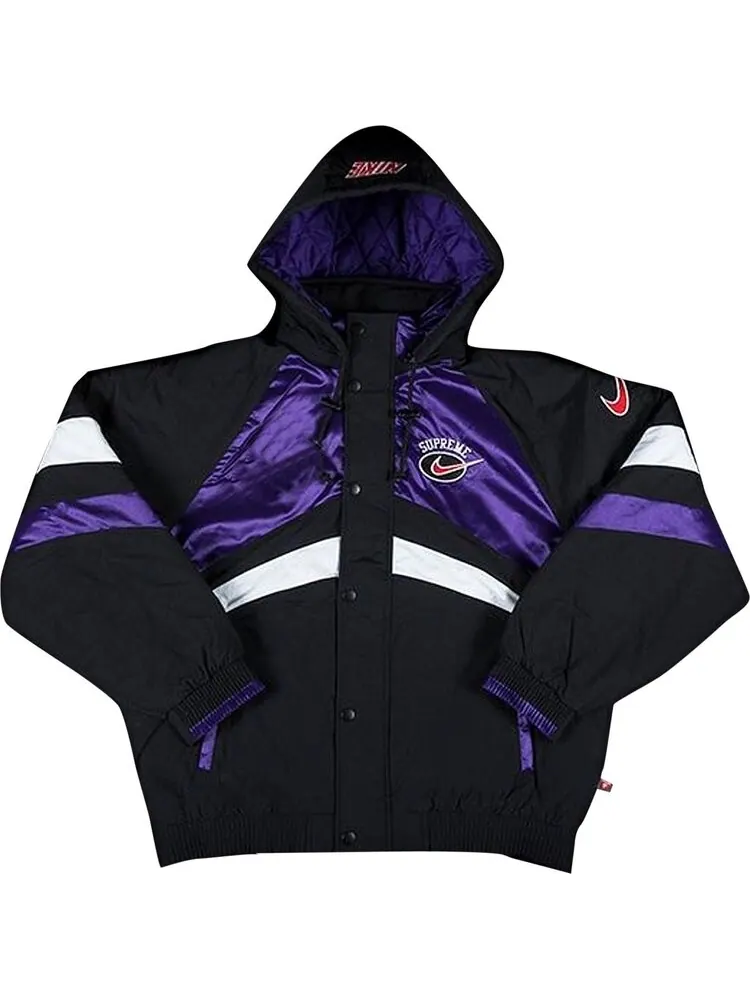 Куртка Supreme x Nike Hooded Sport Jacket 'Purple' — изображение 1 из 1, фиолетовый