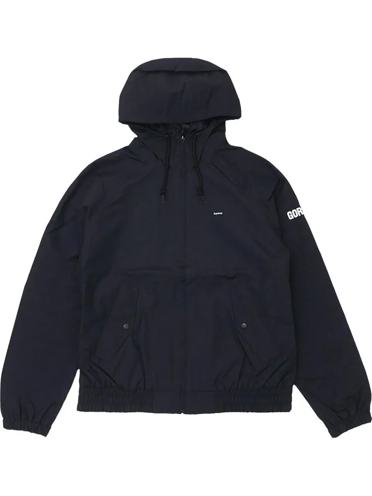 Куртка Supreme GORE-TEX Hooded Harrington Jacket 'Black' — изображение 1 из 1, черный