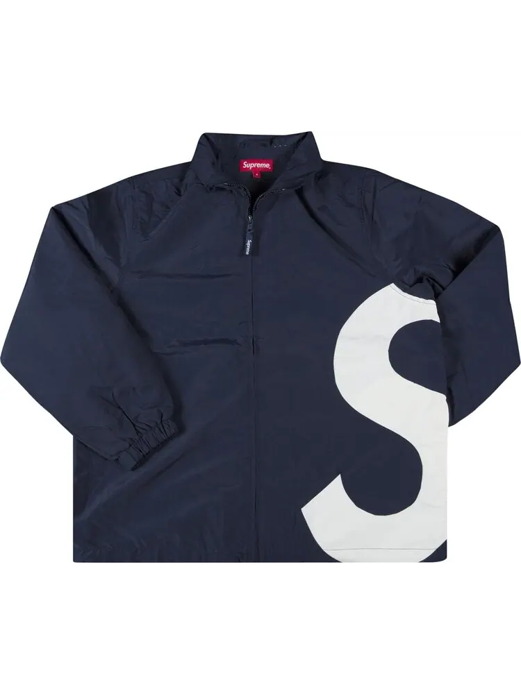 Куртка Supreme S Logo Track Jacket 'Navy' — изображение 1 из 2, синий