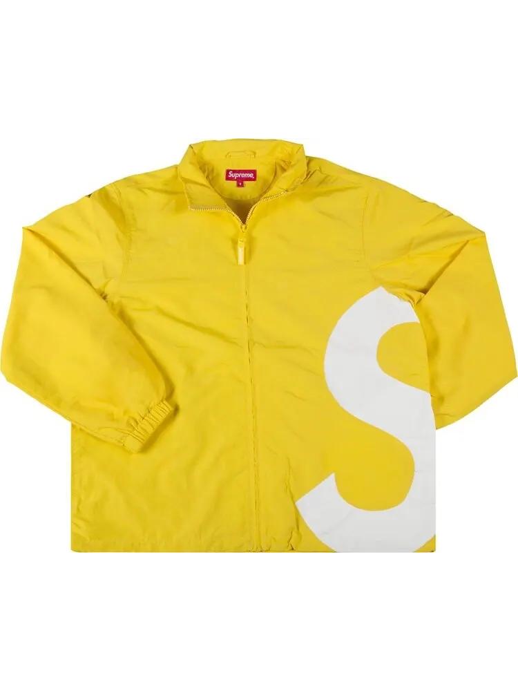 Куртка Supreme S Logo Track Jacket 'Yellow' — изображение 1 из 2, желтый