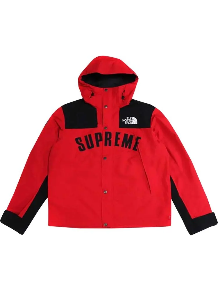 Парка Supreme x The North Face Arc Logo Mountain Parka 'Red' — изображение 1 из 1, красный