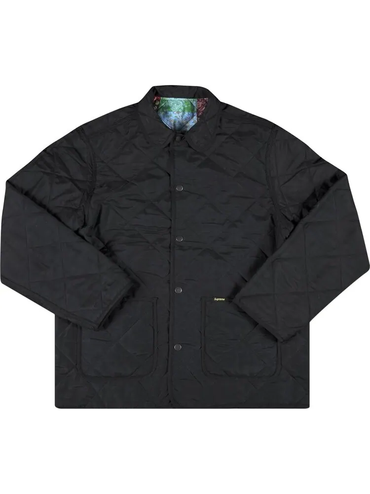 Куртка Supreme Reversible Patchwork Quilted Jacket 'Multi' — изображение 2 из 3, мульти