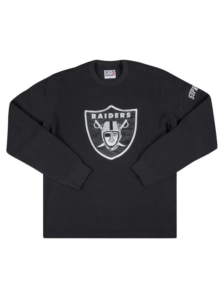 Топ Supreme x NFL Raiders, 47 Thermal — изображение 1 из 2, черный