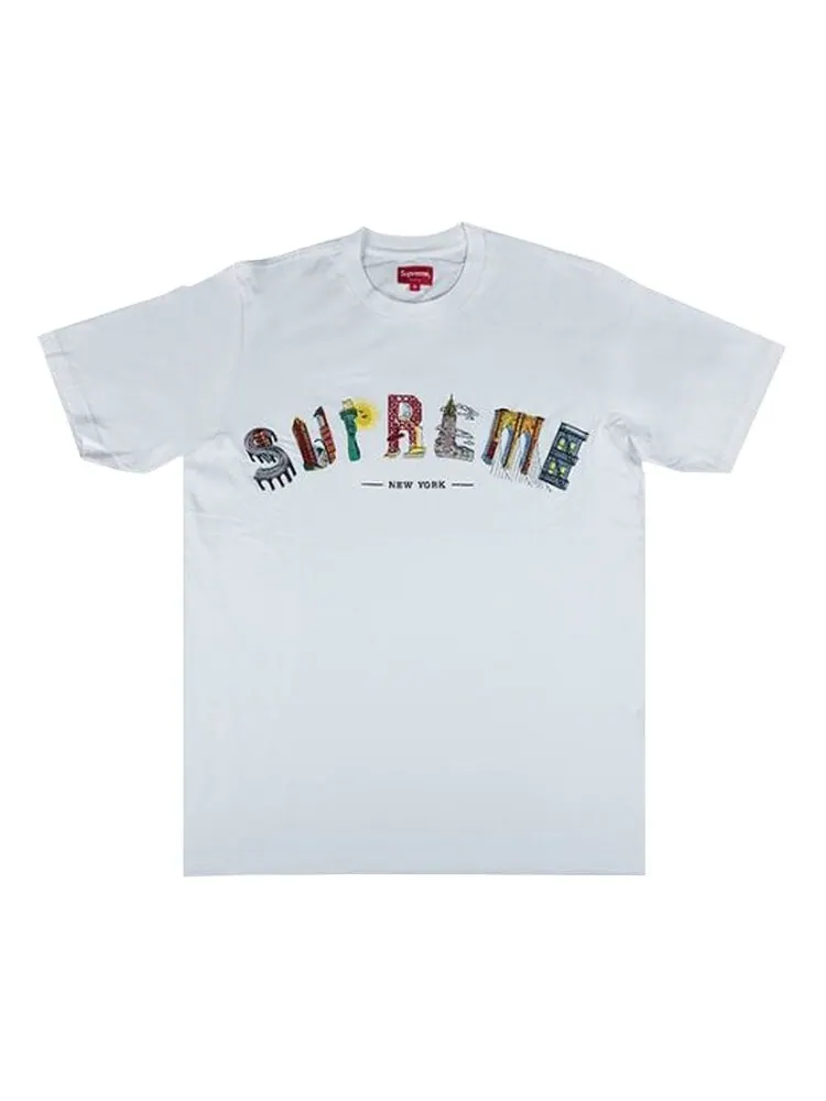 Футболка Supreme City Arc Tee 'White' — изображение 1 из 1, белый