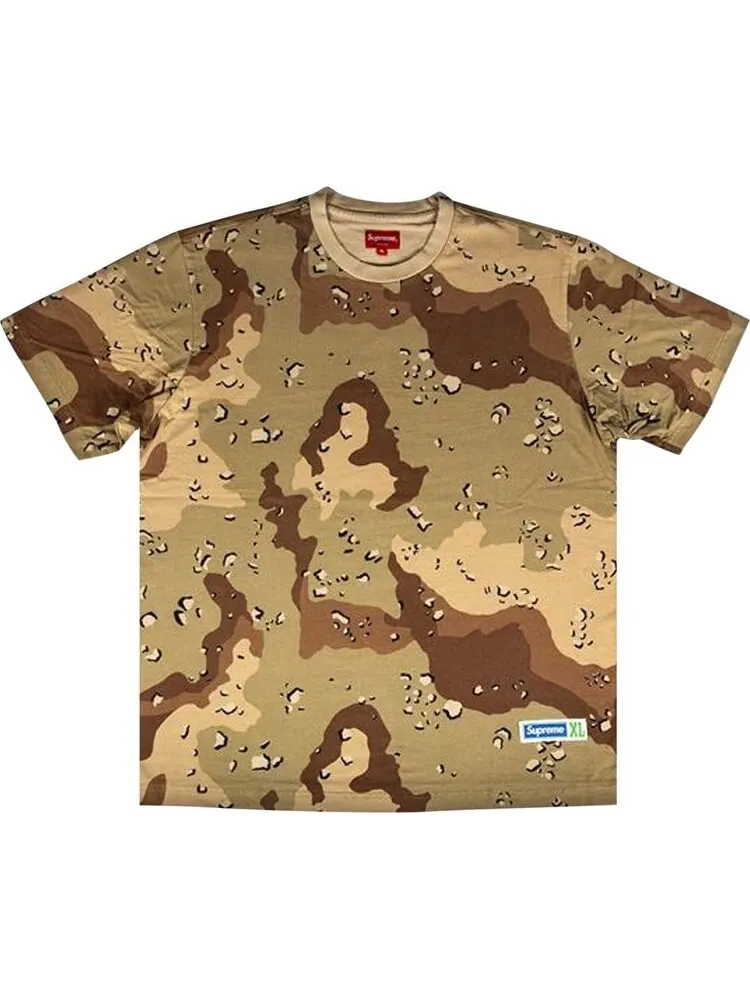 Футболка Supreme Athletic Label Tee 'Camo' — изображение 1 из 1, мульти