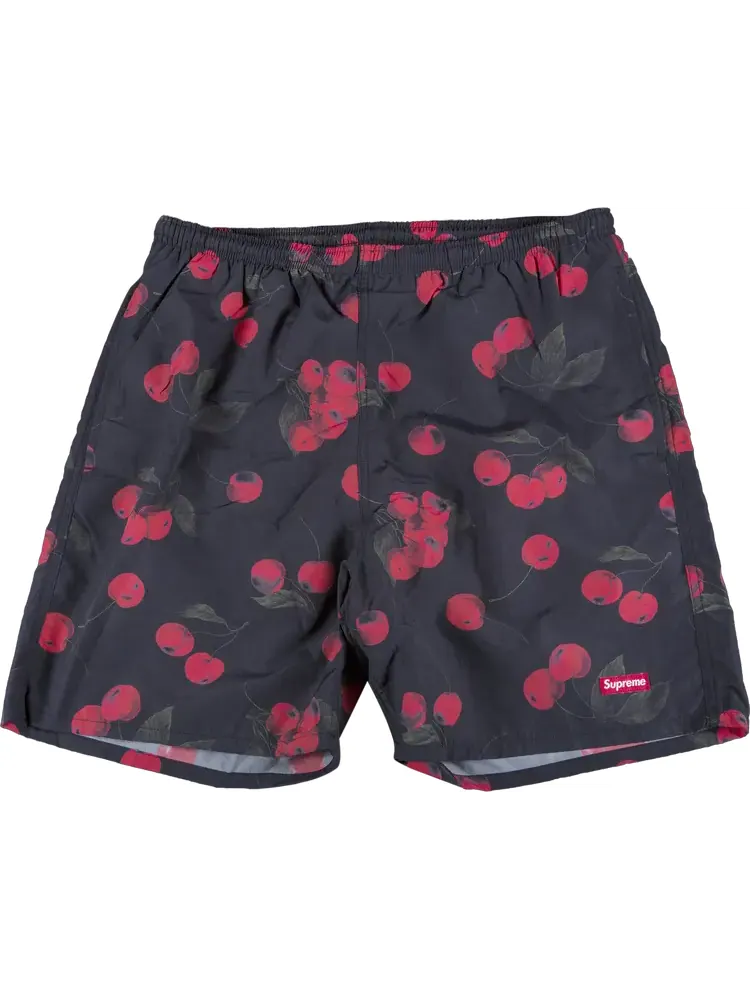 Шорты Supreme Nylon Water Short 'Black' — изображение 1 из 1, черный